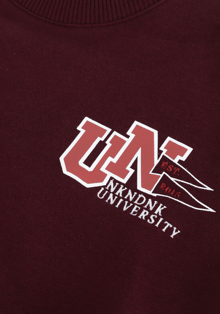 NIK & NIK rode nik & nik trui university sweatshirt