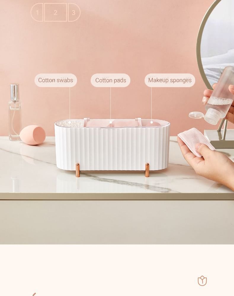 Honeyfluff - Plastic make-up opbergdoos