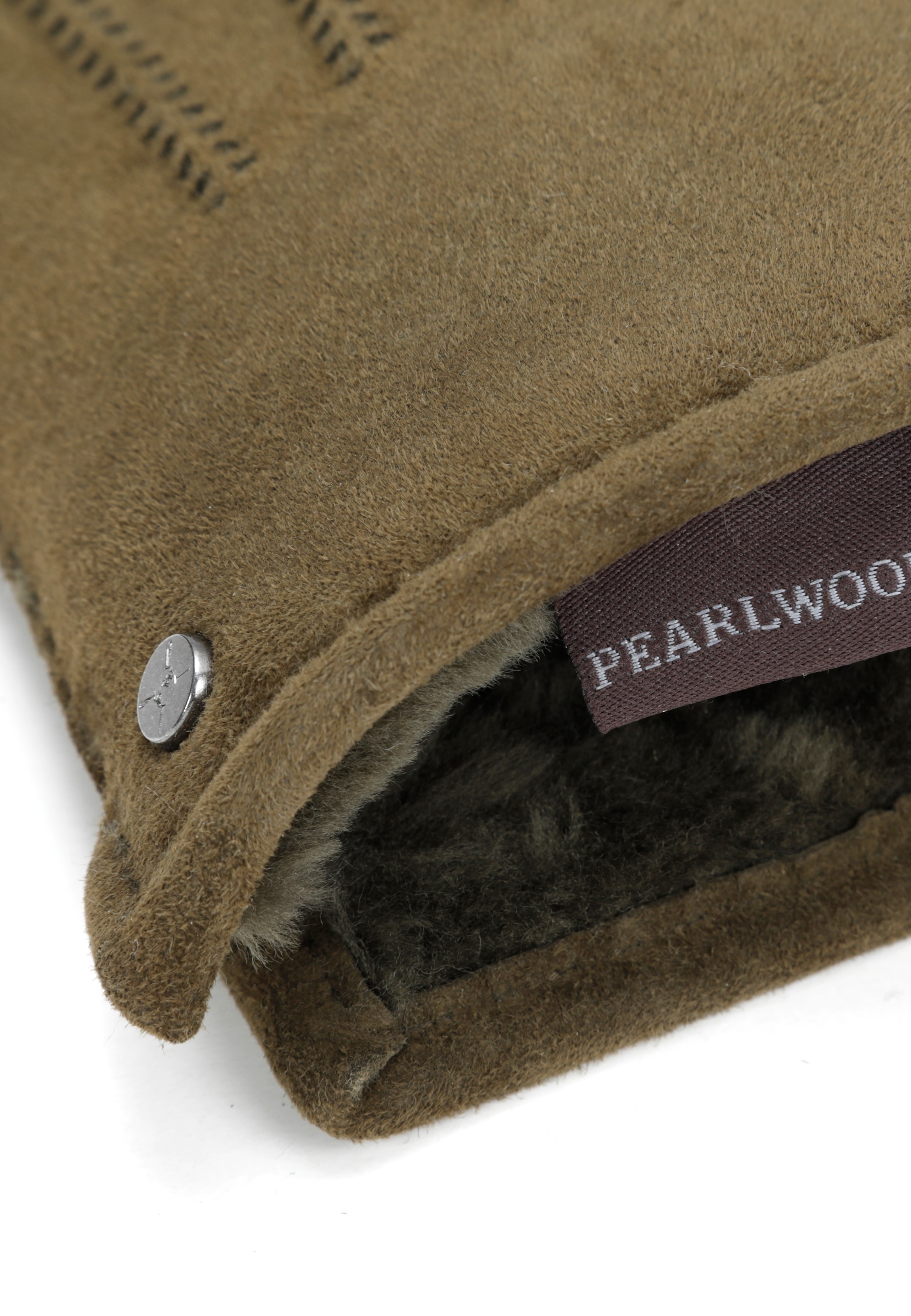 PEARLWOOD Lederhandschuhe »NORTH«, warm gefüttert,  Ziernähte, Temperaturregulierend