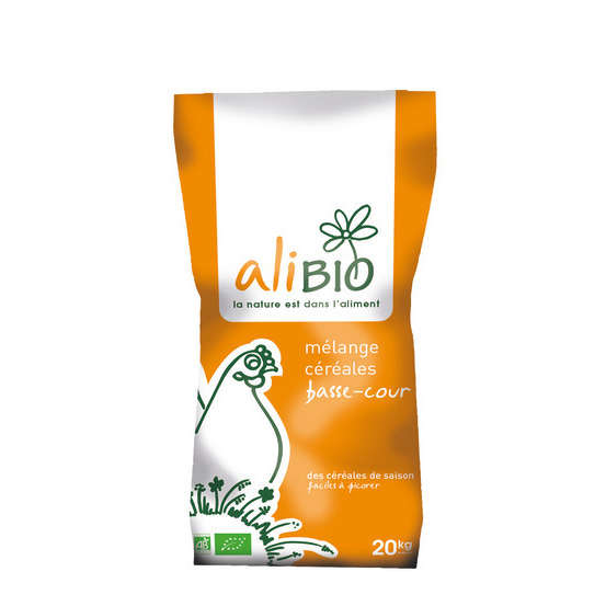 Mélange de graines pour poules de basse-cour - 20 kg