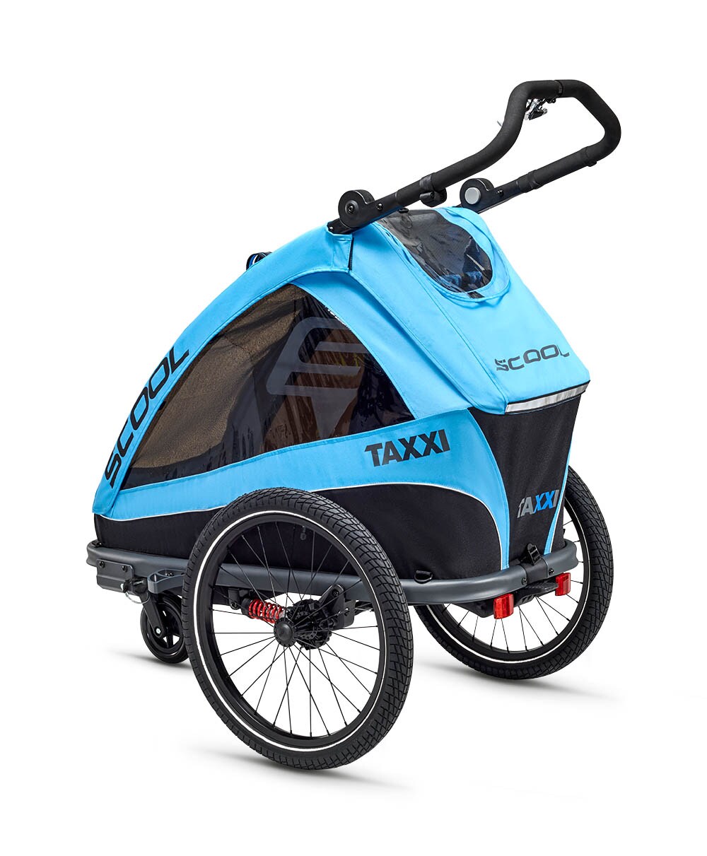 taXXi Kinderfahrradanhänger Elite one - Blue