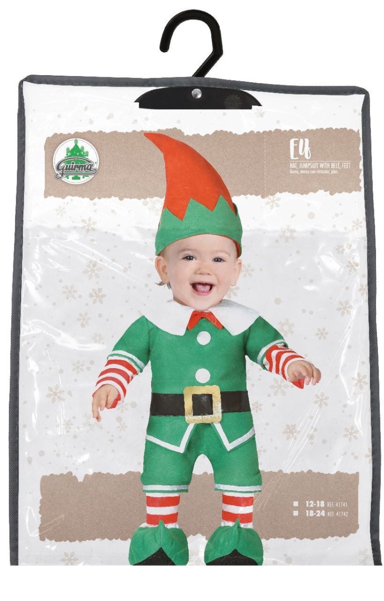 Kerst Elfje Pak Baby Deluxe