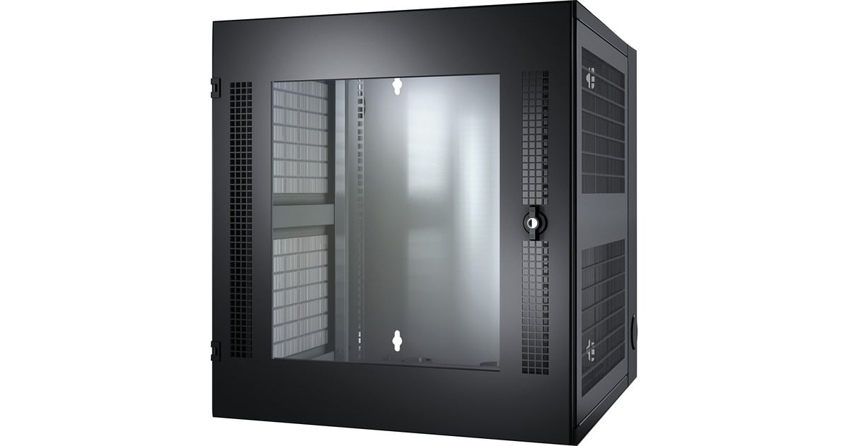 APCNetShelter WX 13U met glazen deur server rack  (Zwart, 584 x 631 x 663mm)