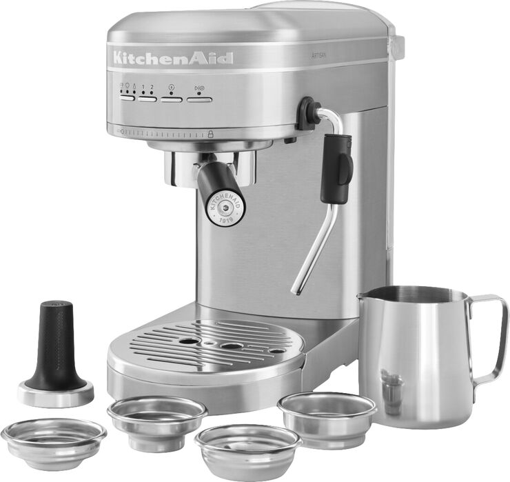 KitchenAid KITCHENAID ARTISAN ESPRESSOMASKINE STAINLESS STEEL 5KES6503E