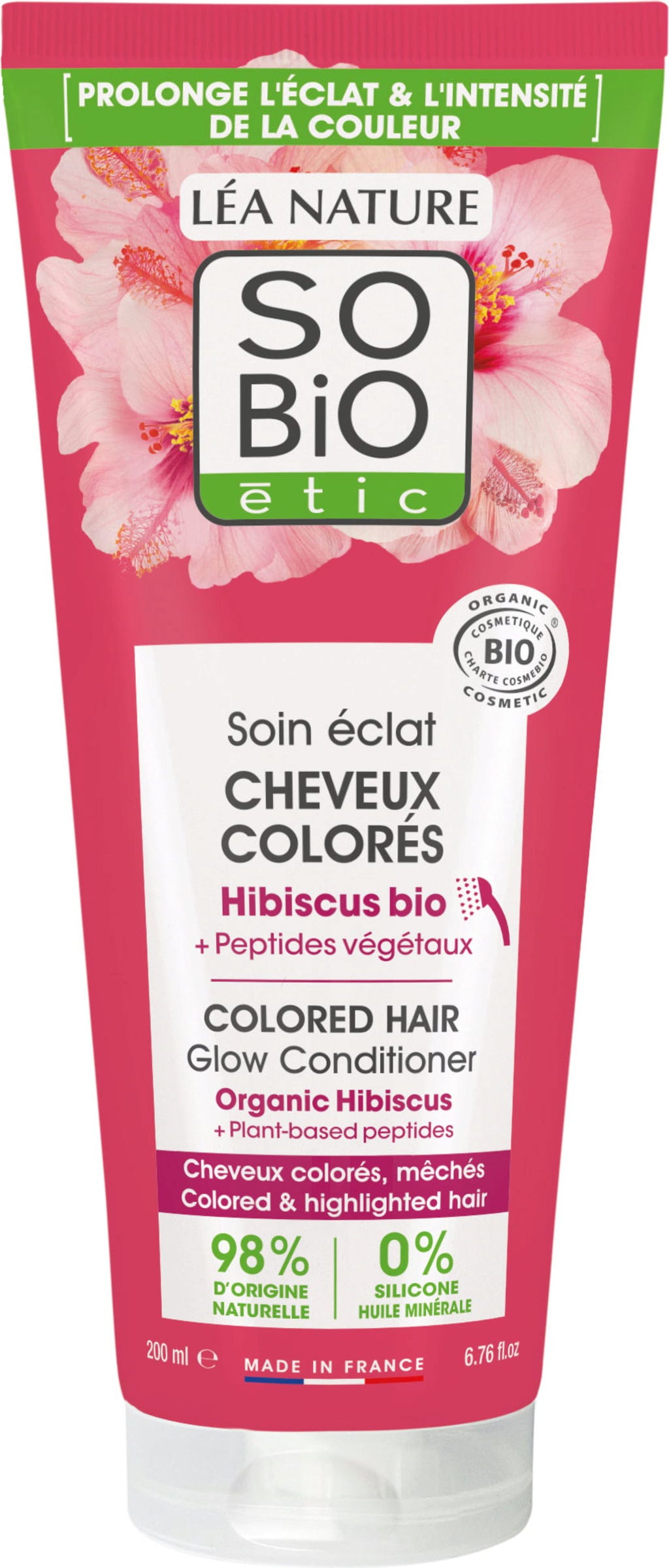 LÉA NATURE SO BiO étic  Glanz Spülung, 200 ml