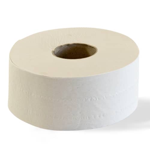 Papier toilette rouleau mini géant Paredes blanc 200m prédécoupé 8,5 x 18,5 cm
