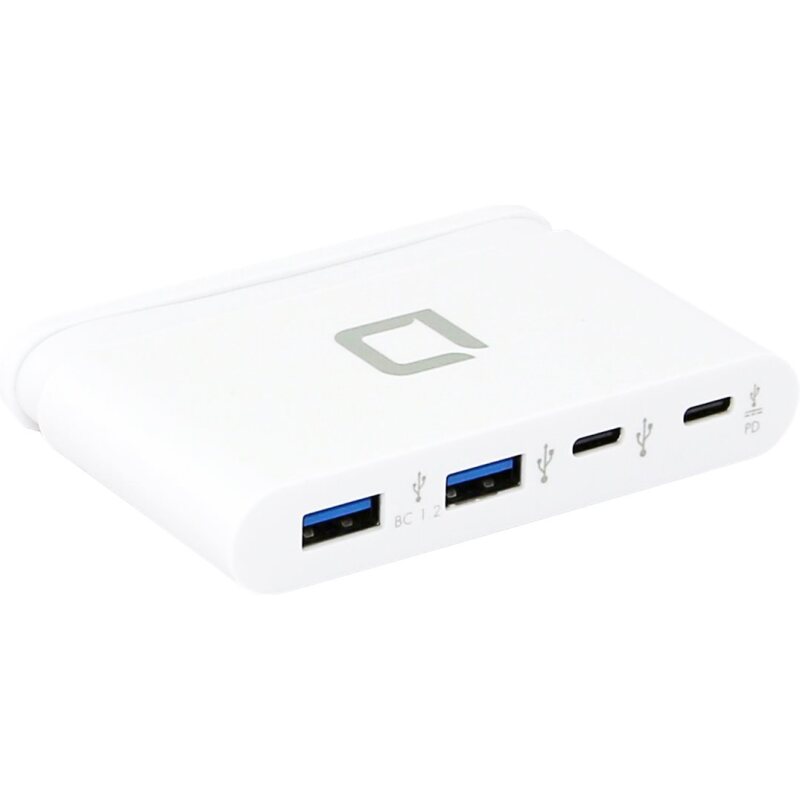 DICOTA D31731 hub & concentrateur 5000 Mbit/s Blanc