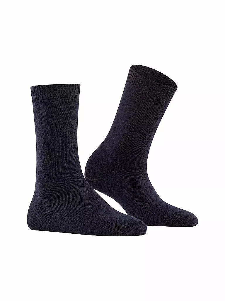 FALKE Socken COSY WOOL dark navy dunkelblau