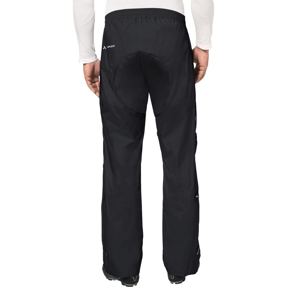 VAUDE Drop Pants II Regenhose Herren schwarz