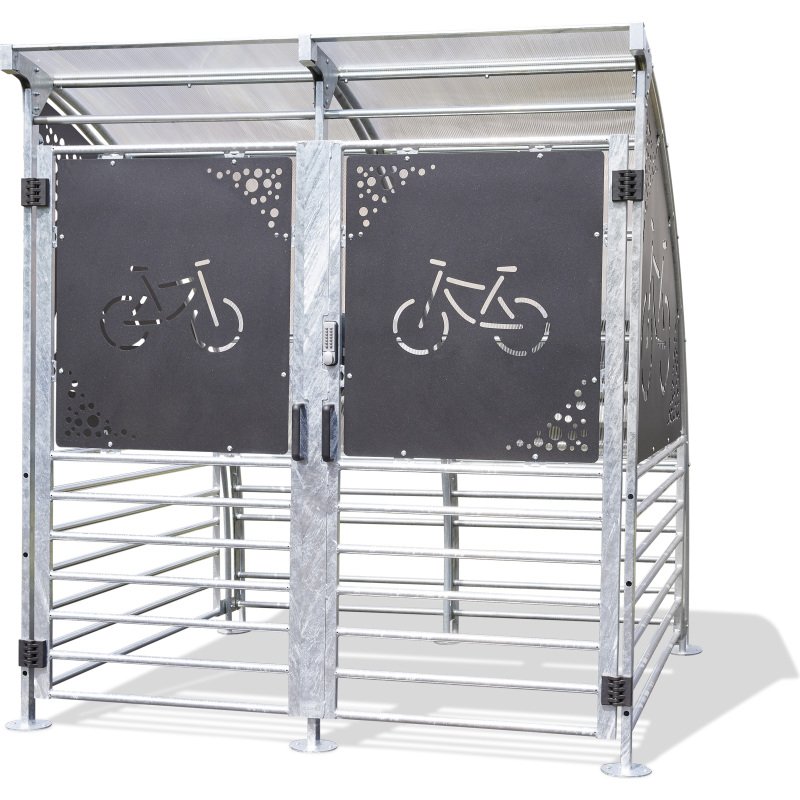Abri sécurisé 6 vélos