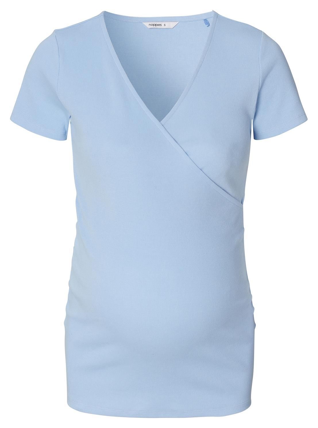 Noppies Maternity Voedings t-shirt Sanson - Light Sky