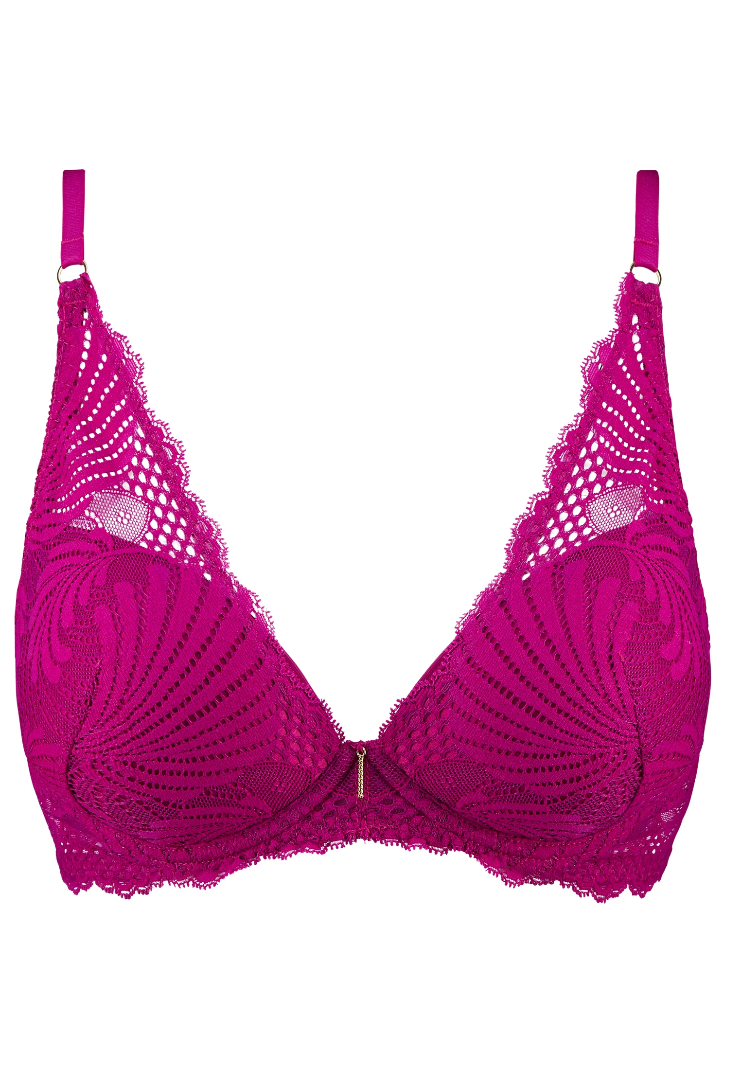 RYTHM OF DESIRE - Soutien-gorge plunge foulard | Rose