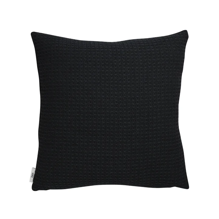 Røros Tweed - Vega Kissen, 50 x 50 cm, schwarz