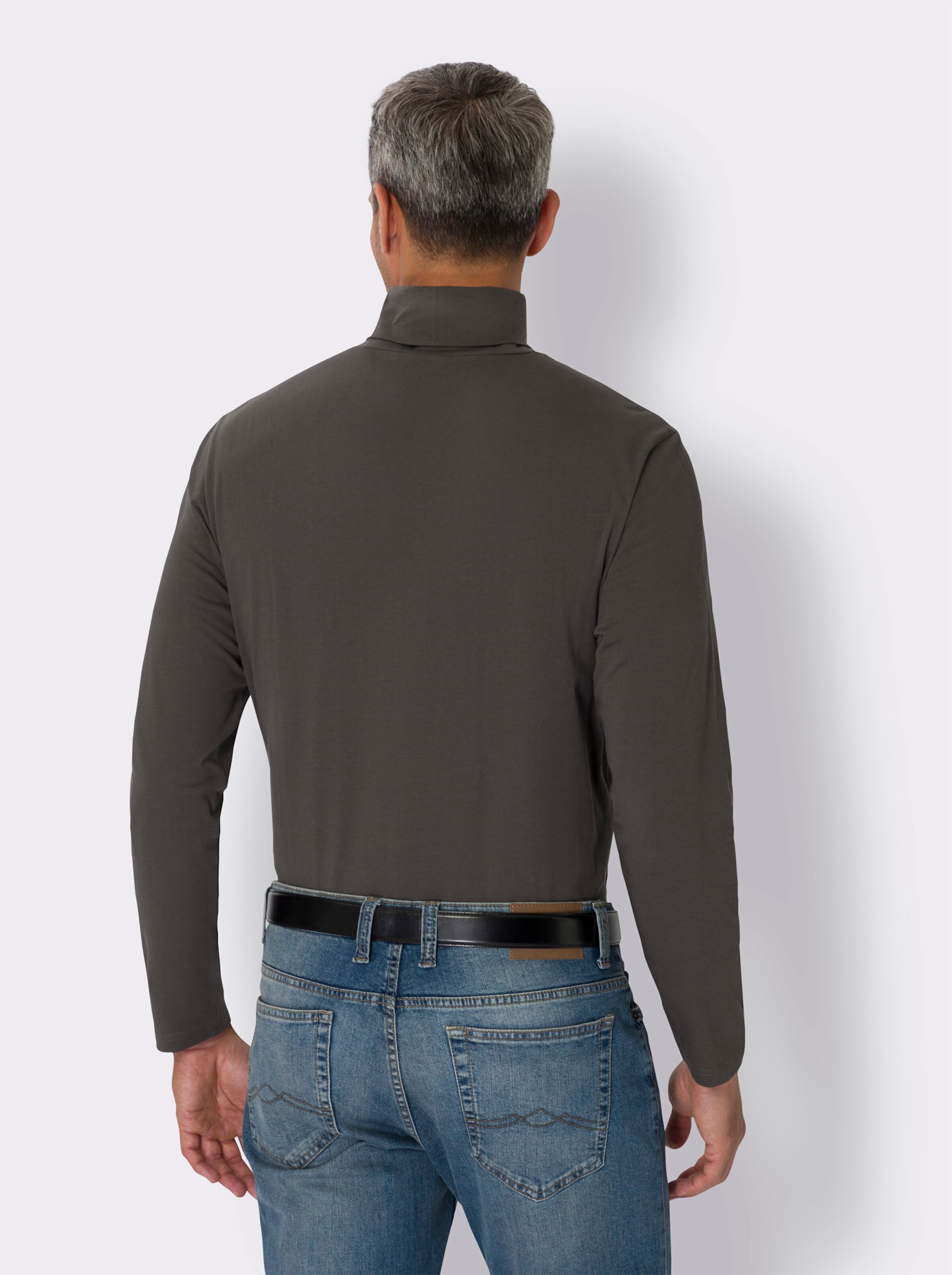 Rollkragen-Shirt