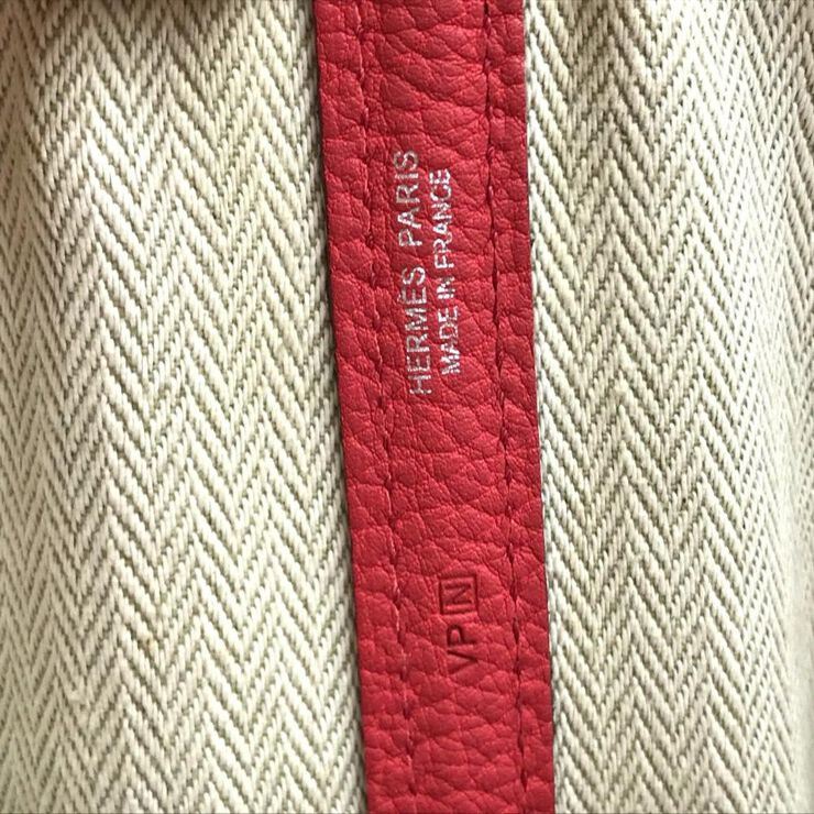 Hermès Vintage Hermès Garden Party Red