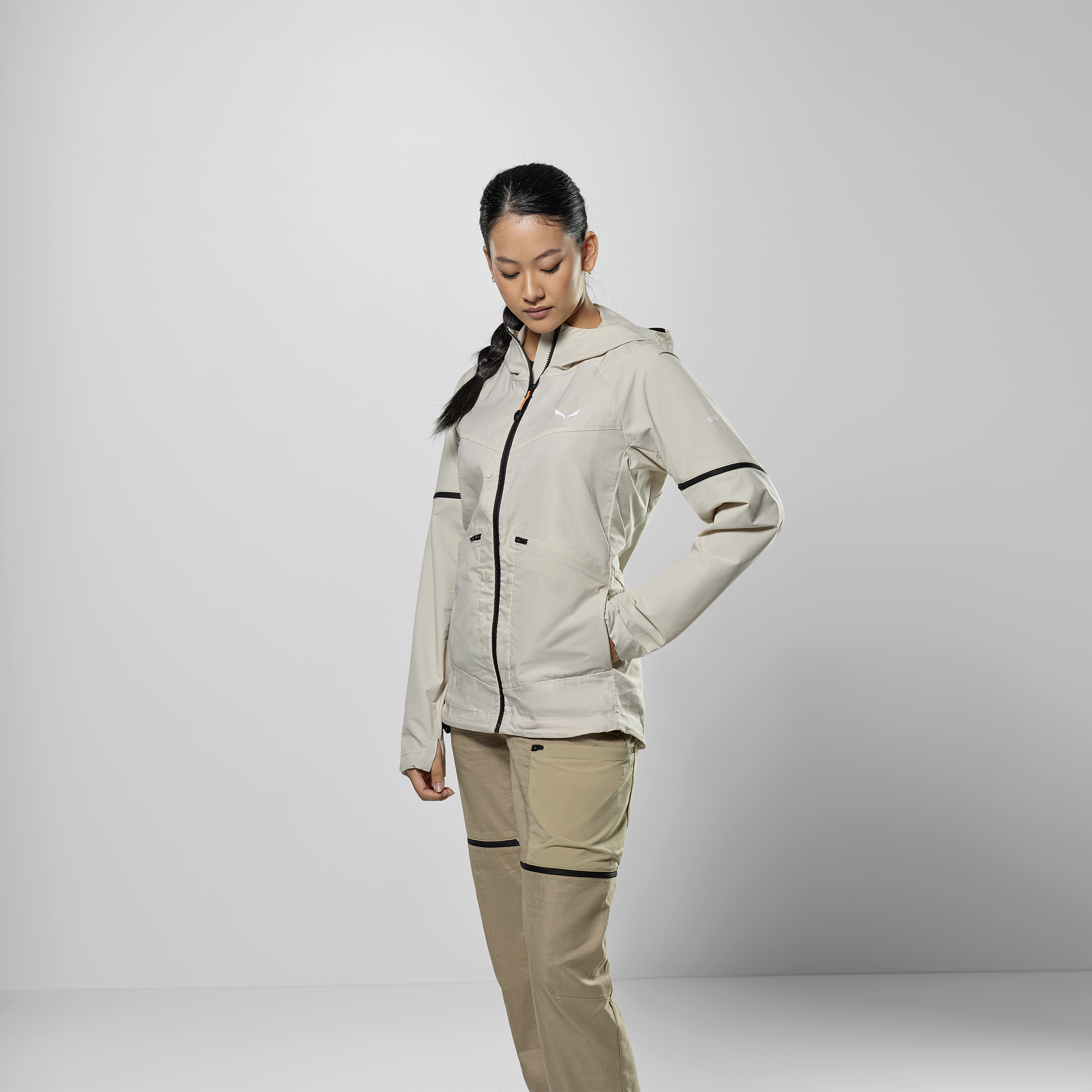 Puez Hemp Durastretch Hybrid 2 in 1 Jacke Damen