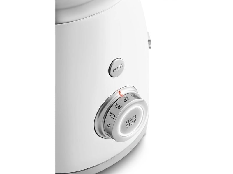 SMEG Standmixer 50's Style BLF03WHEU Weiss Leistungsstarker Mixer