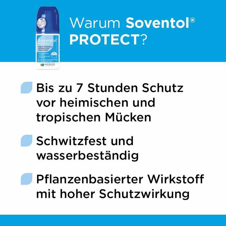 Soventol PROTECT Intensiv-Schutzspray zur Mückenabwehr, 100 ml