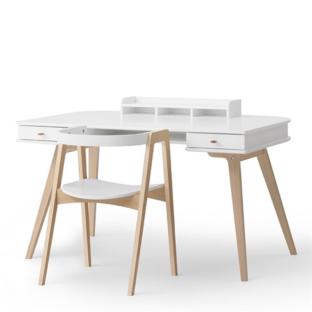 Køb Oliver Furniture Wood Skrivebord m. Armstol 66 cm