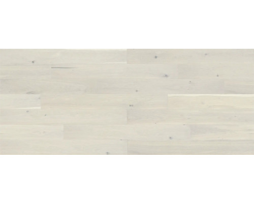 Parket 14.0 Eiken crème landhuis plank mat gelakt geborsteld