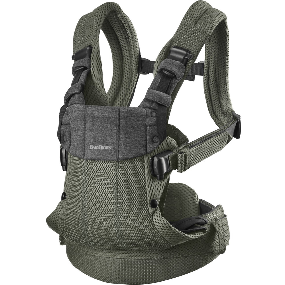 Køb BabyBjörn Dark Green Baby Bæresele Harmony | Luksusbaby