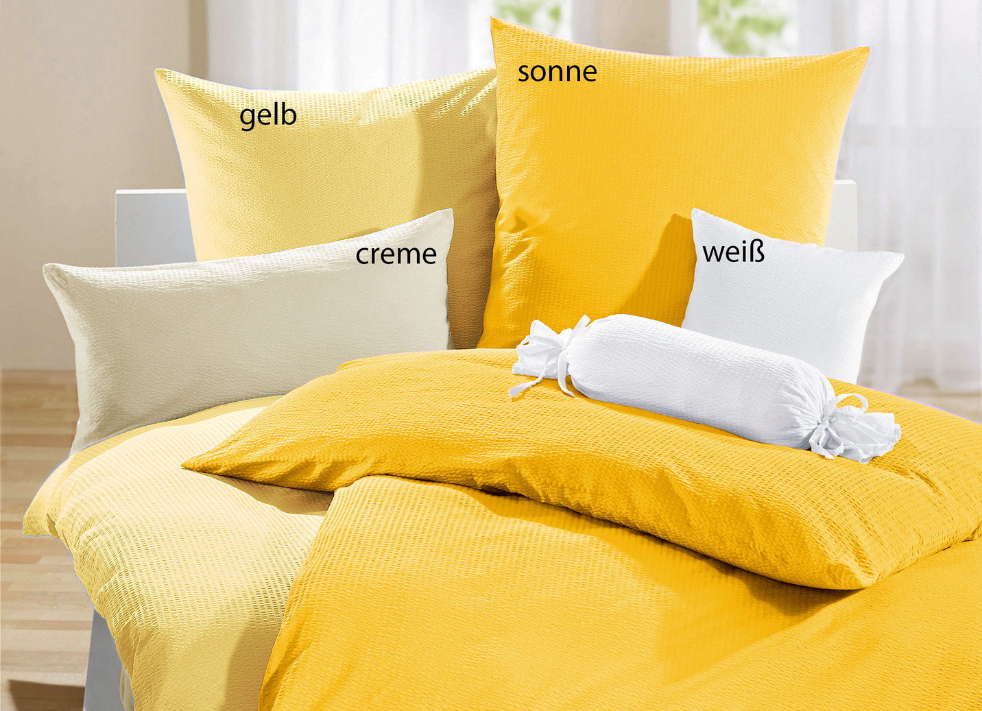 Janine Bettwäsche-Garnitur/ Kissenhüllen