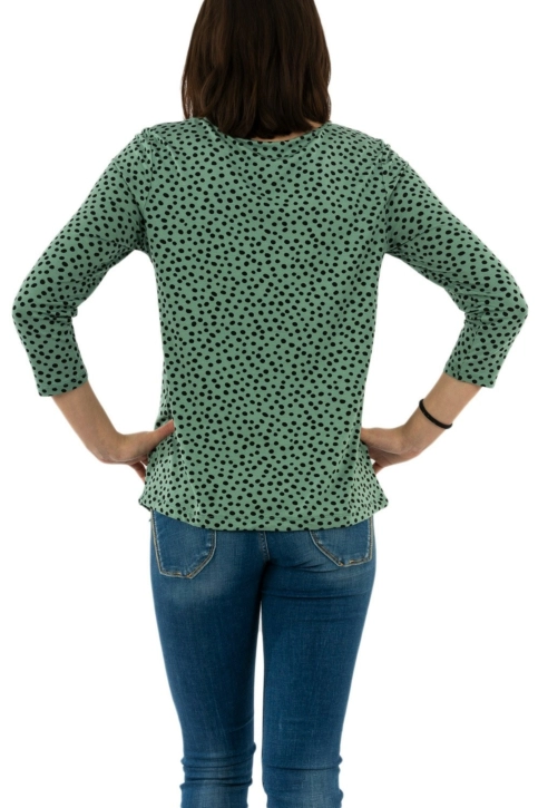 tee shirt manches longues street one 314667 22202 thyme jade