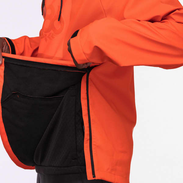 Veste snowboard 686 MNS WATERPROOF HOODY FLUO ORANGE
