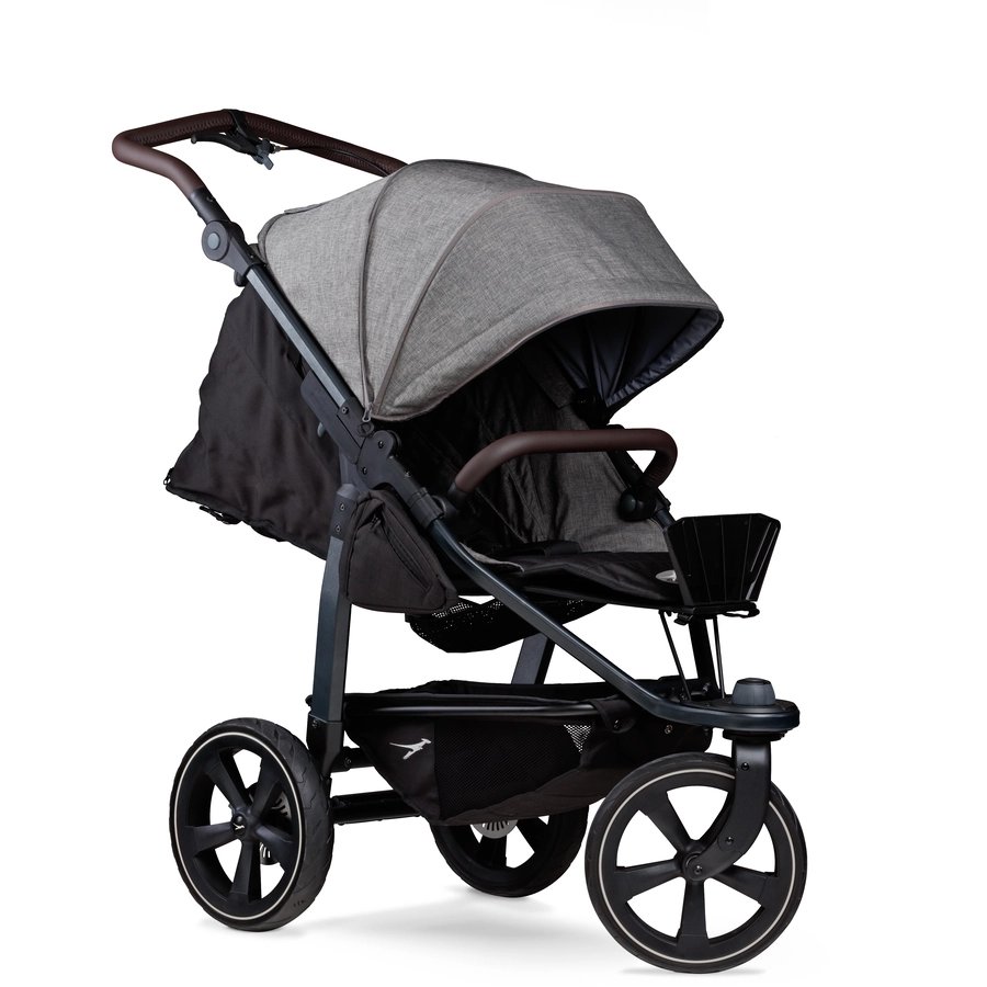 tfk Sportkinderwagen Mono 2 mit Luftkammerrad Set premium grau
