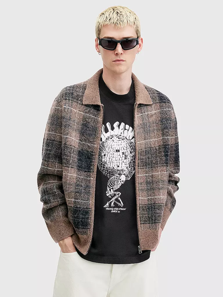 ALLSAINTS T-Shirt BURDEN schwarz