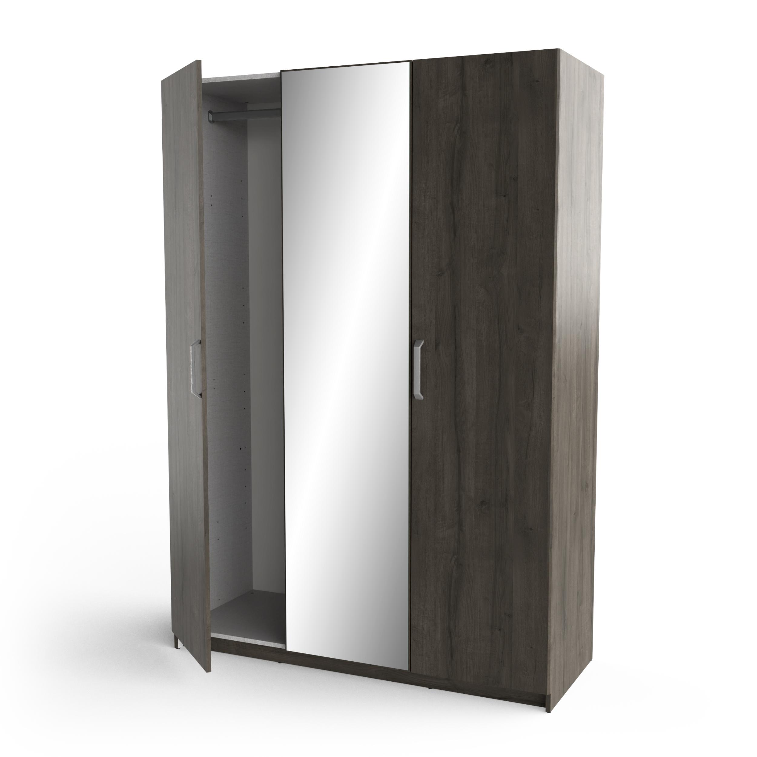 ARMOIRE 3 PORTES 1 MIROIR RICHMOND CHENE WATERFORD