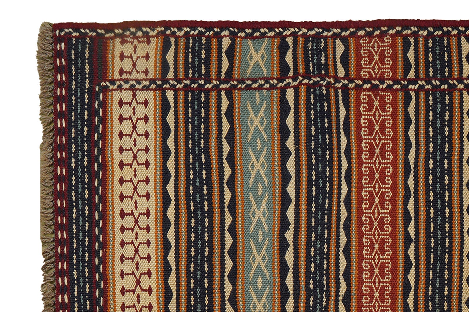 porta x Ipek Kelimteppich KORDI ANTONIA 101 x 146 cm mehrfarbig