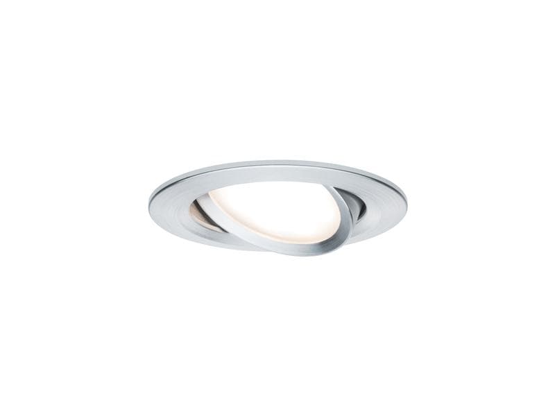 Paulmann Einbauspot Nova Coin Set, 3 x 6 W, 2700 K, Chrom LED Einbauspots Basisset