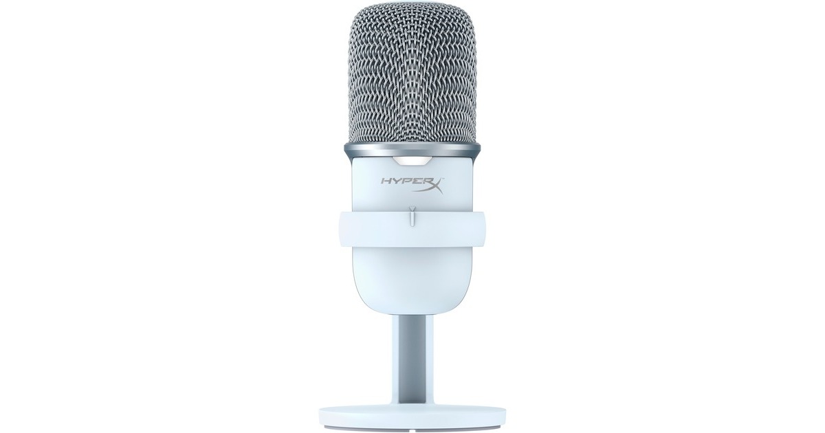HyperXSoloCast microfoon  (Wit, Pc)