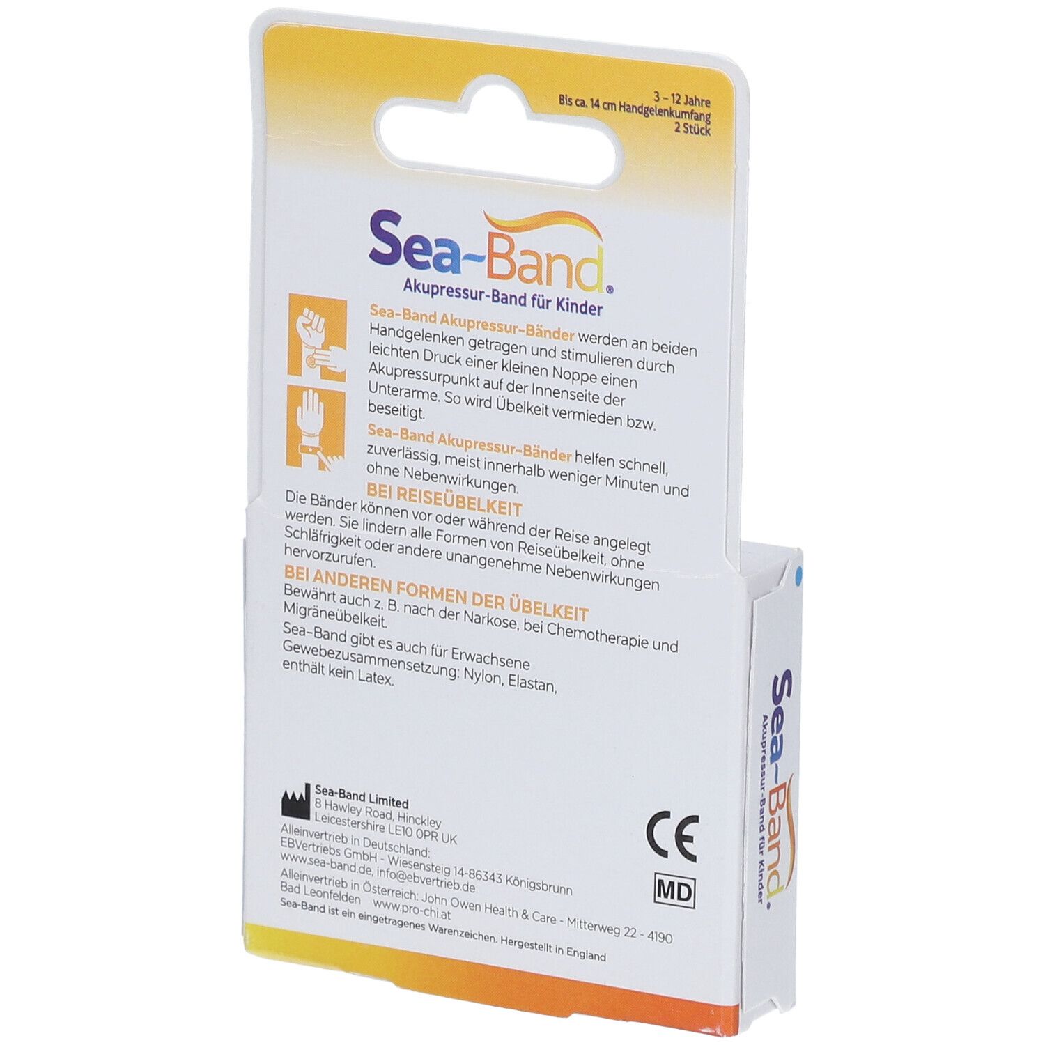 Sea-Band® Akupressurbänder für Kinder