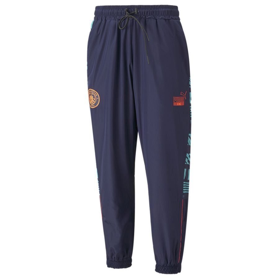 Manchester City Track Jogging FtblHeritage - Bleu Marine/Bleu