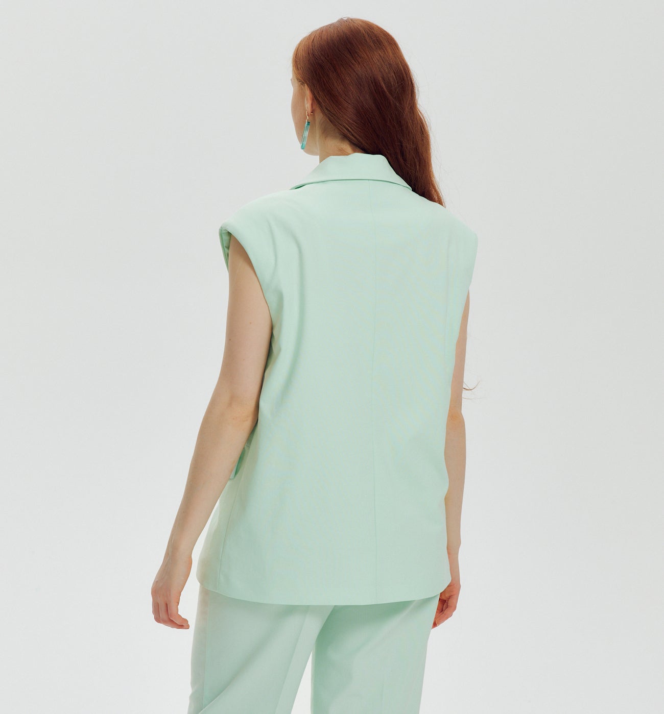 Veste de tailleur sans manches - Jade