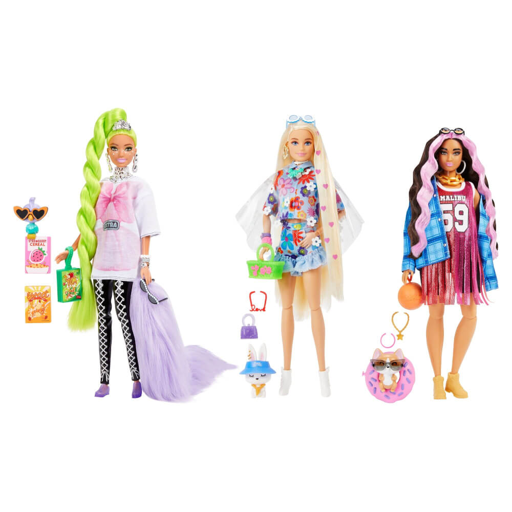 Barbie Extra Puppe (Flower Power)
