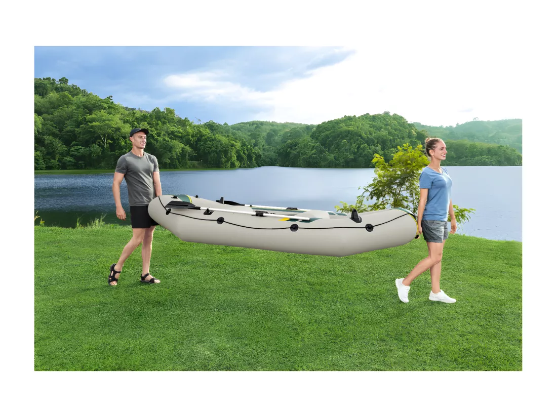 Bestway Bateau raft gonflable 3 places ranger elite 2,95 m - 65160