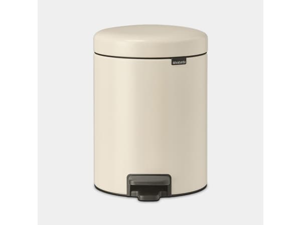 Brabantia NewIcon, 5 l, Rund, Beige, Pedal, Belgia, 20,5 cm