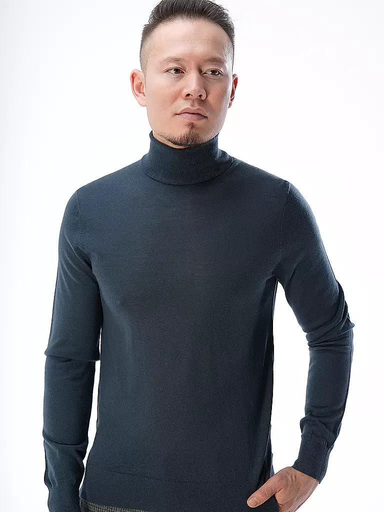 TIGER OF SWEDEN Rollkragenpullover NEVILE grau