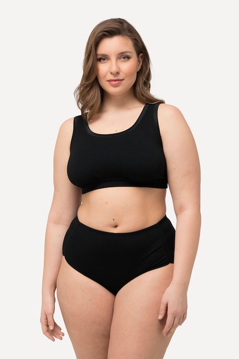 Bustier, Jersey, Rundhalsausschnitt, ohne Bügel