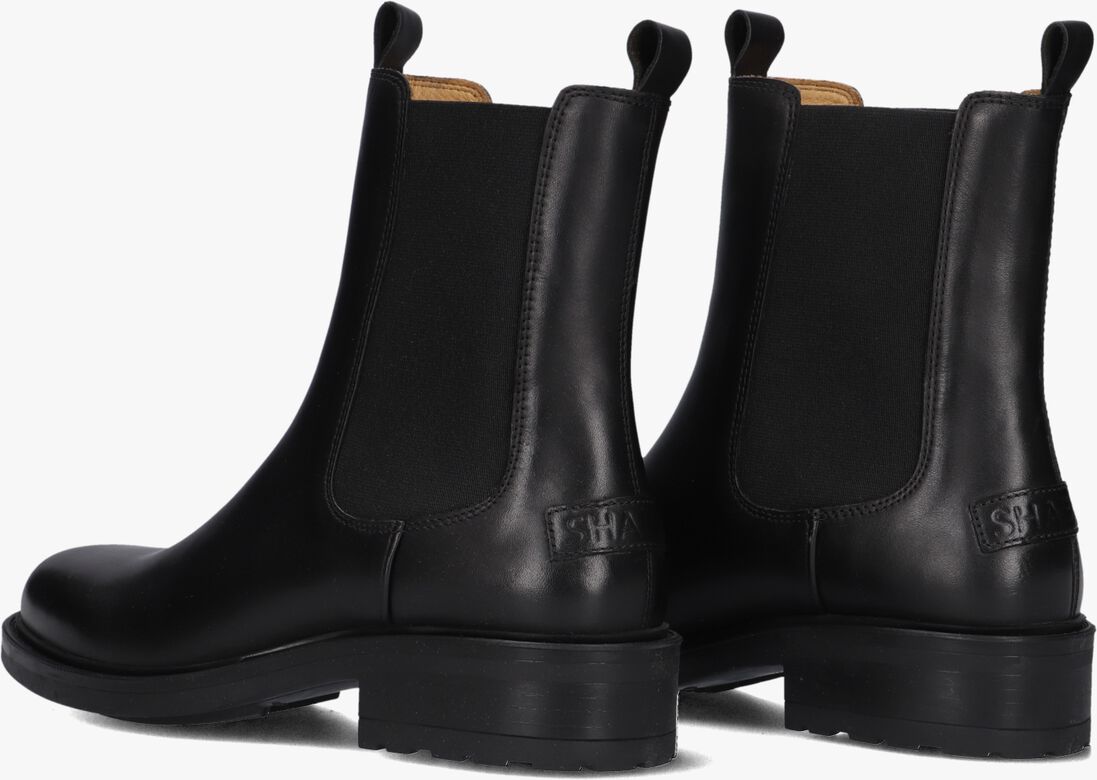 zwarte shabbies chelsea boots dean shelley