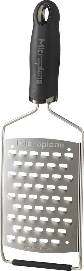 Microplane Gourmet rivejern XL grov Sort