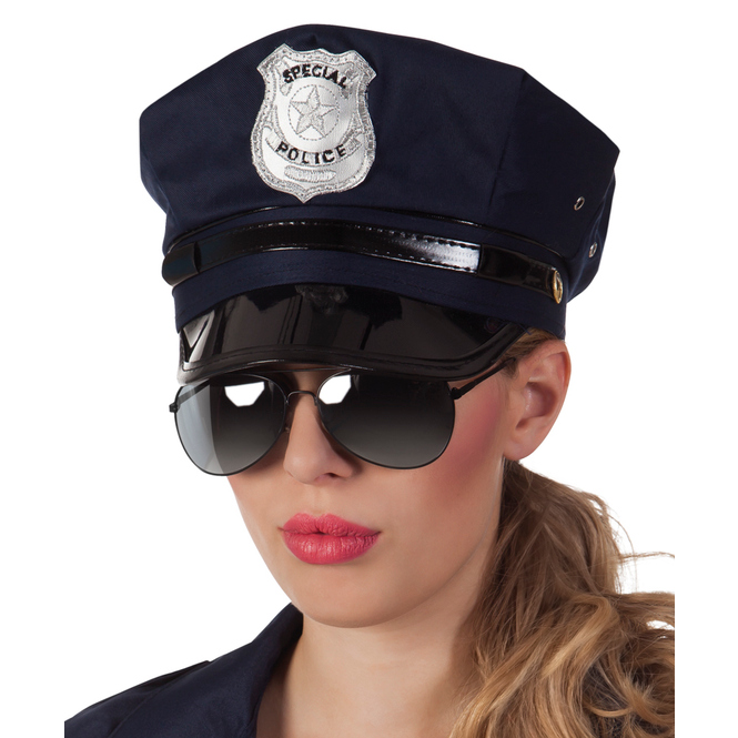 Brille - Polizei - für Erwachsene