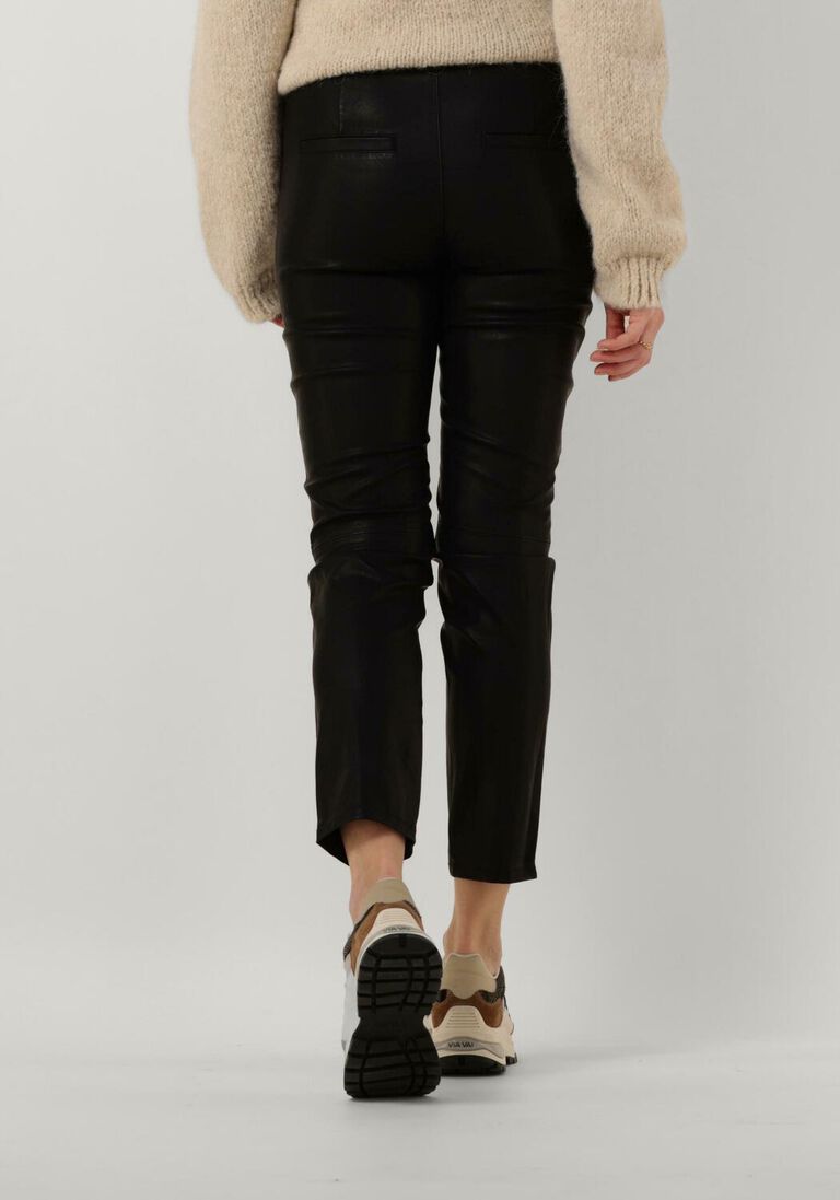 KNIT-TED zwarte knit-ted pantalon francis pant