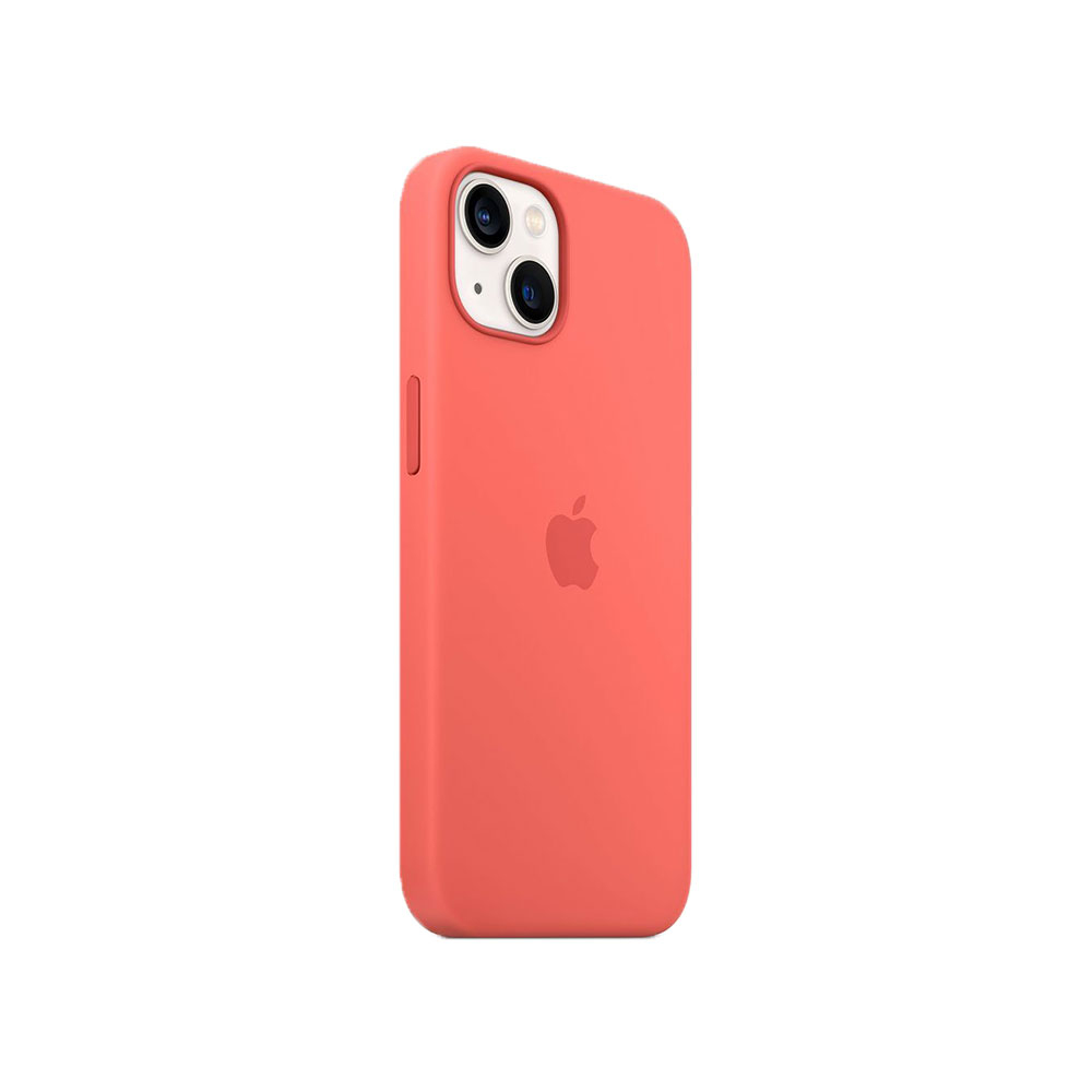 iPhone 13 MagSafe Silikon Case Hülle (MM253ZM/A) - Pink (Pink Pomelo)