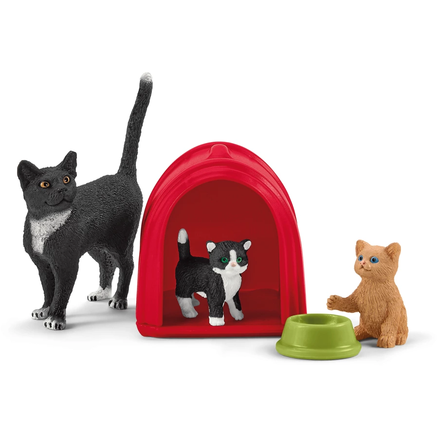 schleich® Spielspaß für niedliche Katzen 42501