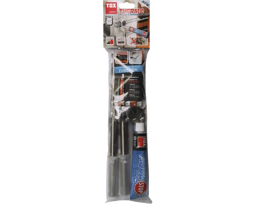 Tox Thermo Proof Plus M16x300 mm afstandshoudersysteem, 2 stuks