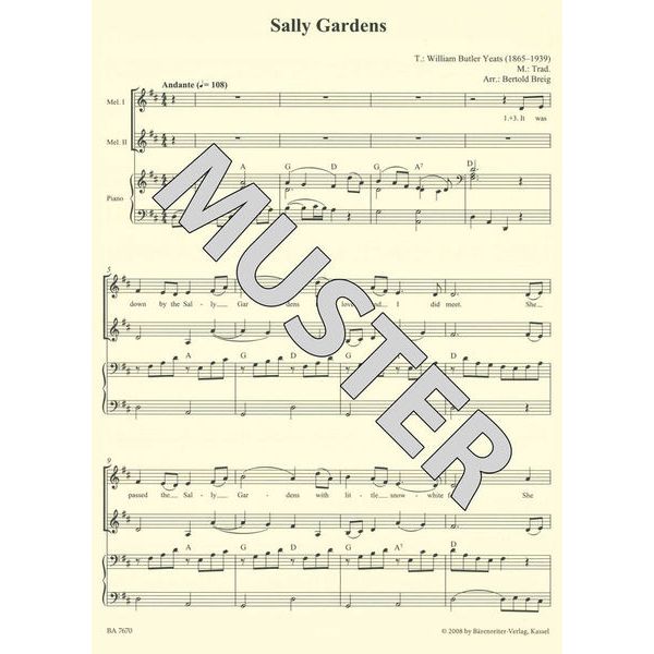 Bärenreiter combocom Irish